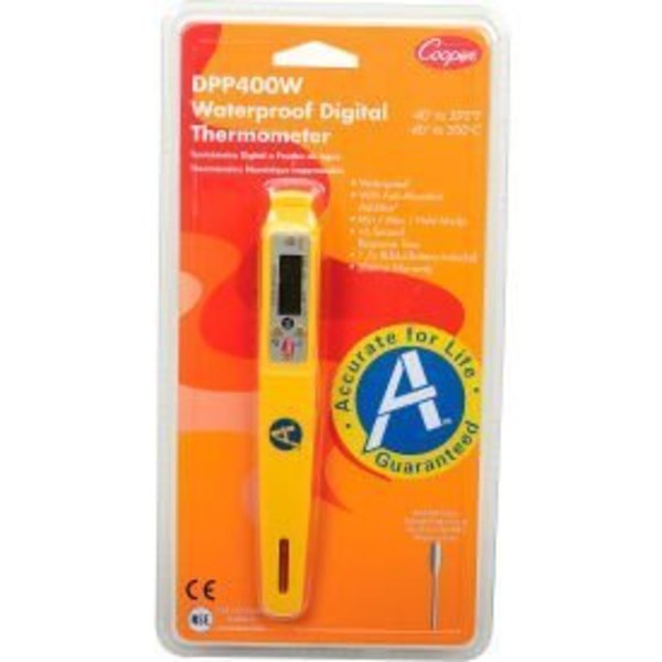 Cooper-Atkins Cooper-Atkins® DPP400W - Digital Thermometer, Waterproof, Pen Style, Auto Shut-Off DPP400W-0-8